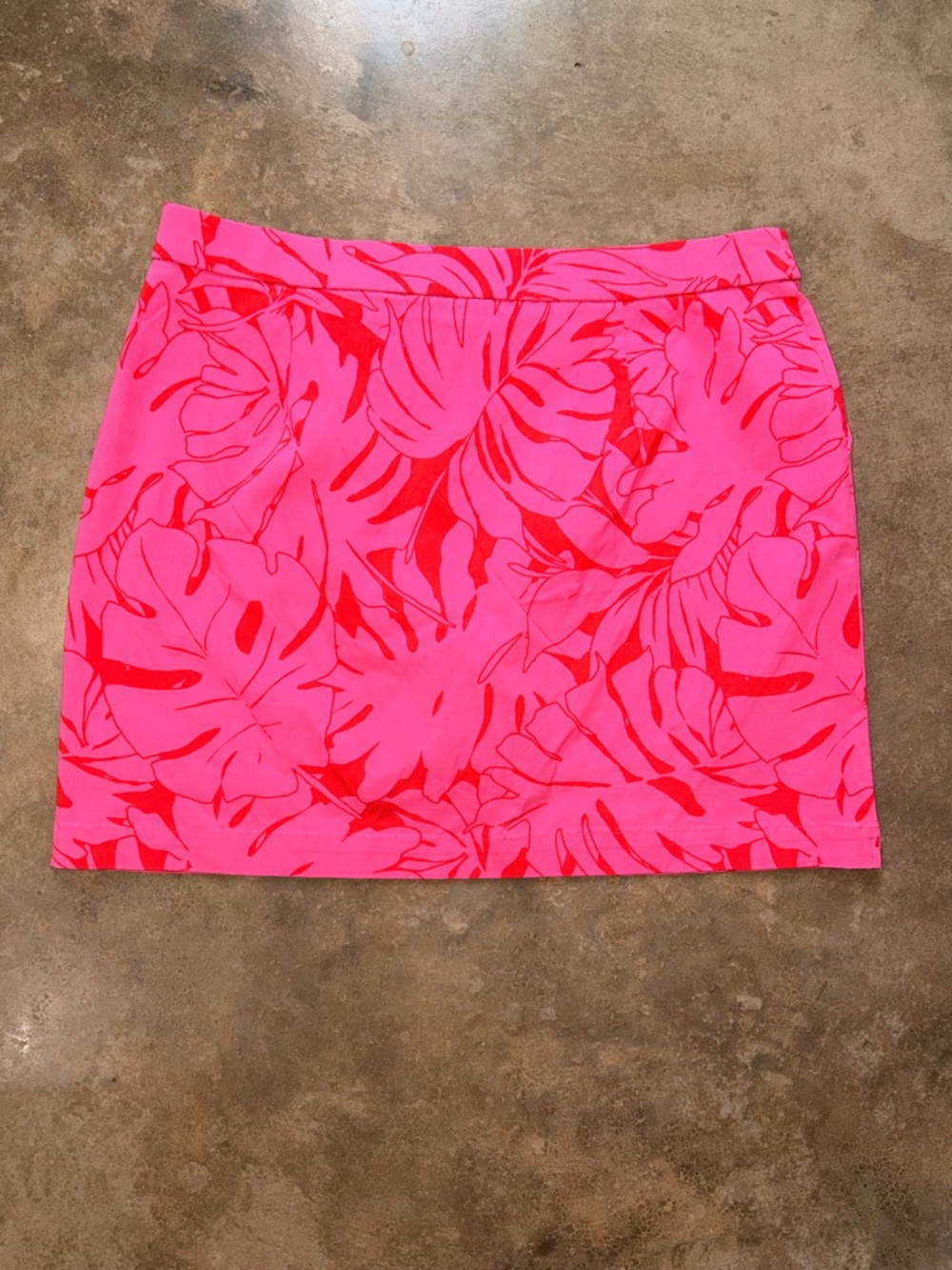 NWT - Rafaella Hot Pink with Red Tropical Skort - Size XL - Picture 2 of 10